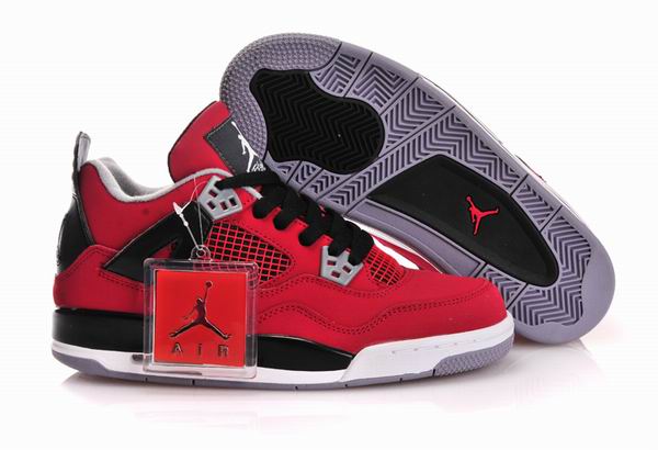 Women Jordan Shoes 4 Grade AAA Toro Bravo